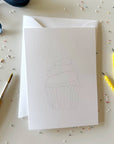 Celebrate paintable notecards