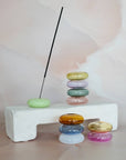 Glass Bubble Incense Holder