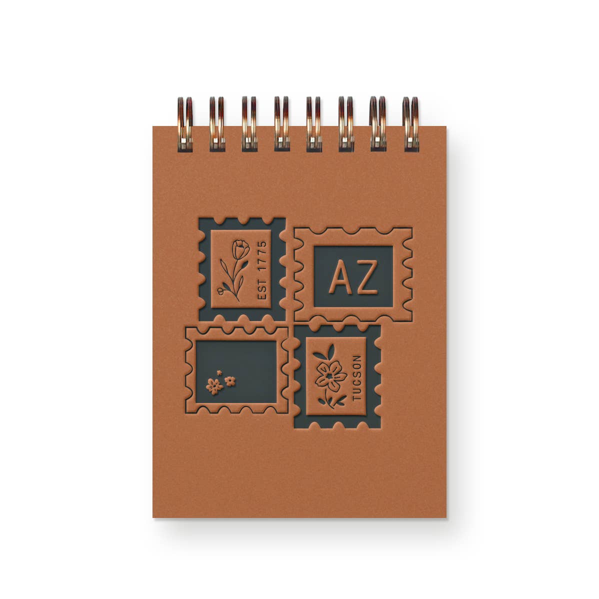 Custom City Stamp Mini Jotter Notebook