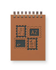 Custom City Stamp Mini Jotter Notebook