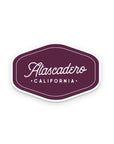 Philipsburg Stamp Sticker Script Sticker