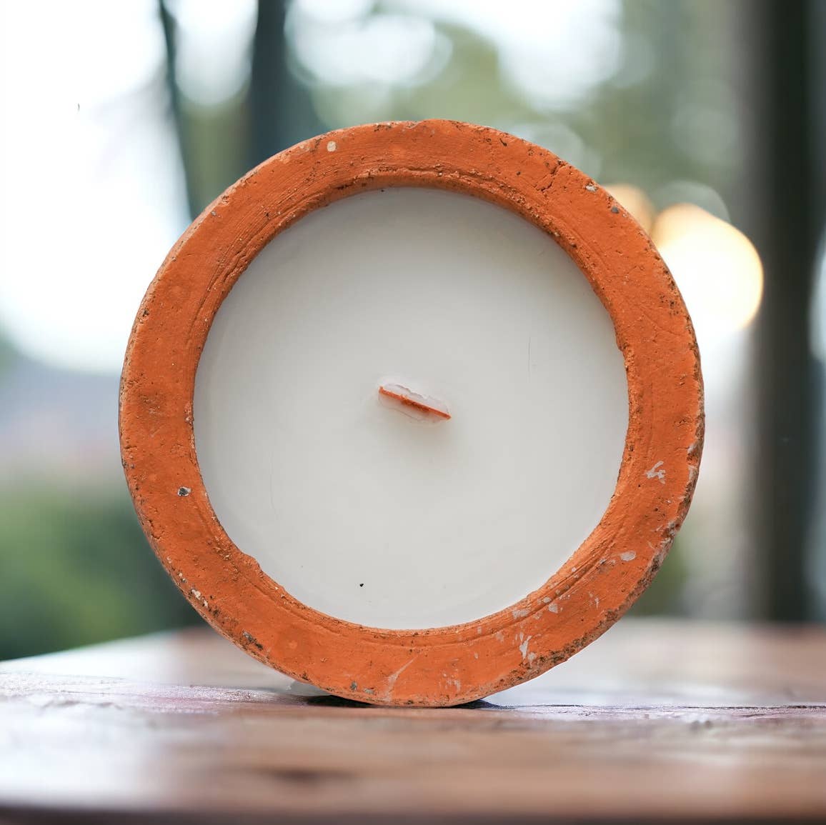 12 oz Plant Pot Scented Candle, Terra cotta pot, Seed Label