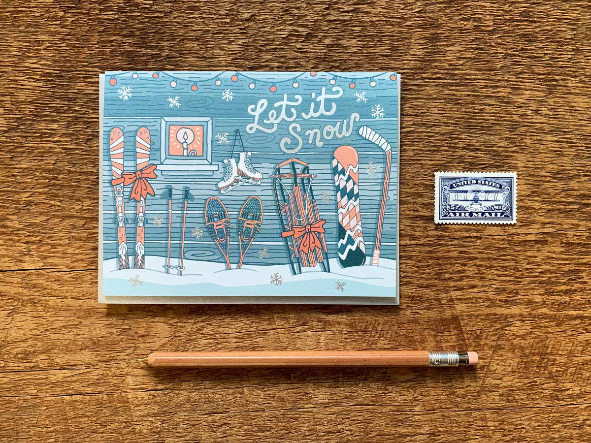 Let It Snow Card