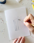 Celebrate paintable notecards