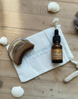 Lymphatic drainage face brush & fountain of youth serum set