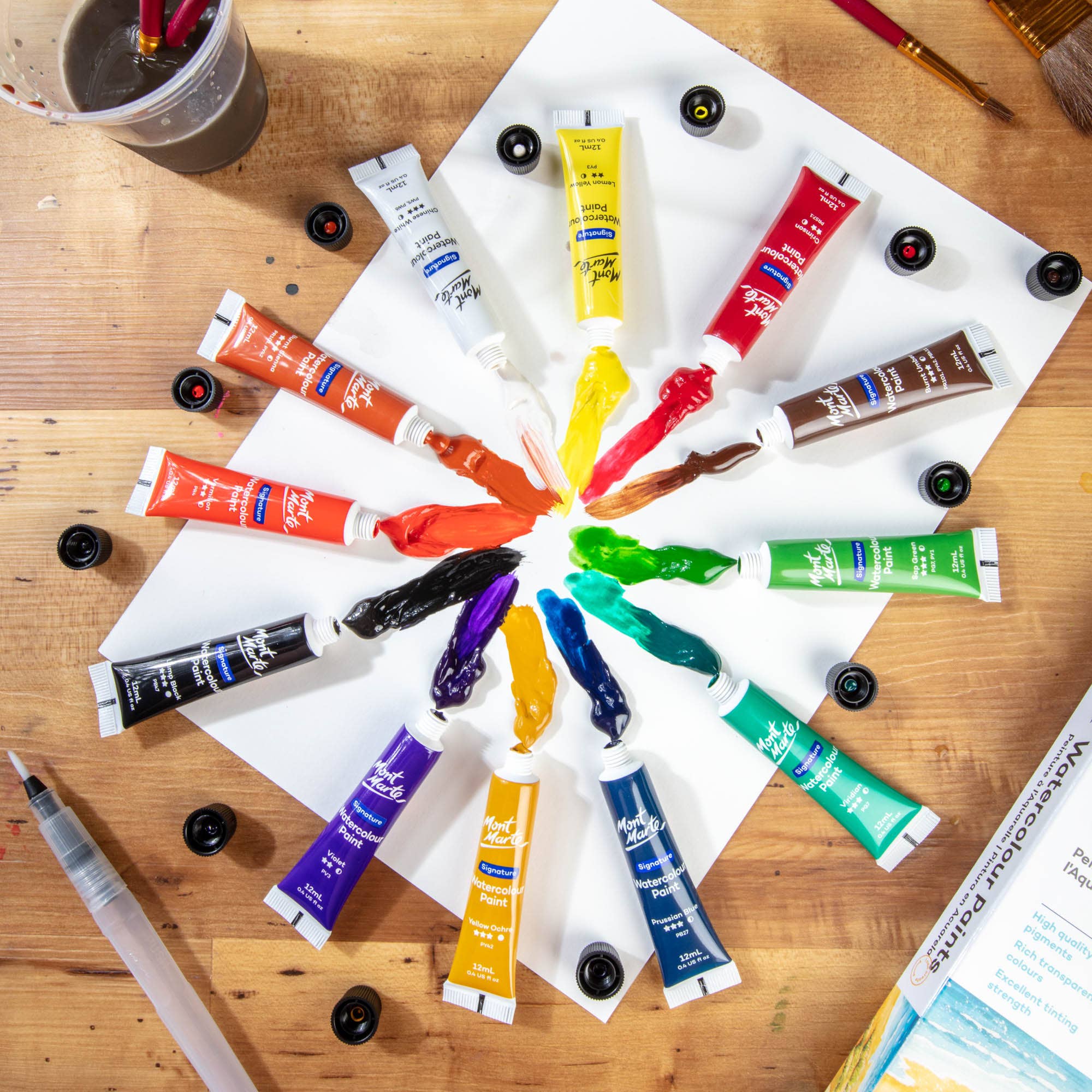 Watercolor Paints Signature 12pc x 12ml