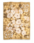 Homebody Cotton Linen Tea Towel | Gold Meadow Floral