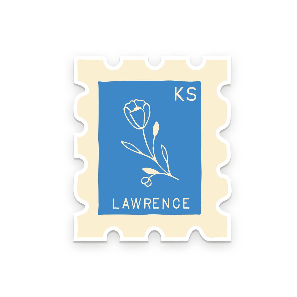 Philipsburg Stamp Sticker