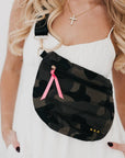 Jolie Puffer Black Bum Bag