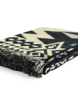 Awa Throw Blanket - Natural / Black | home decor | Spring De