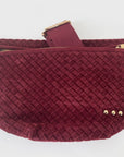 Suede Westlyn Woven Bum Bag
