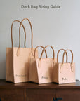 Leather Dock Bag, Petite Brown Latigo