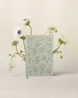 Daydreamer Linen Sketchbook - Embossed Green Floral Journal