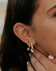 Avery Gold Hoops