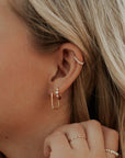 Avery Gold Hoops