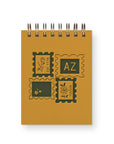 Custom City Stamp Mini Jotter Notebook