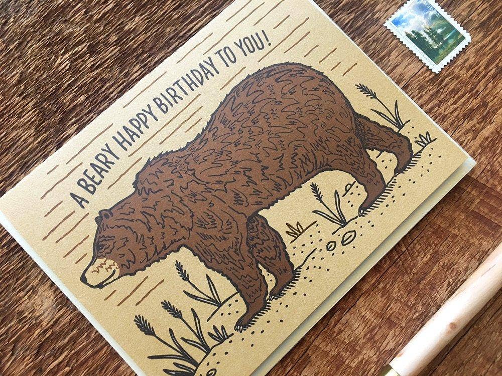 Birthday Bear Card