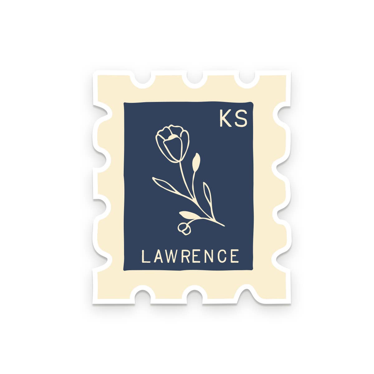 Philipsburg Stamp Sticker