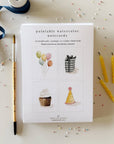 Celebrate paintable notecards