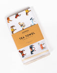 Horse Tea Towel - Off White