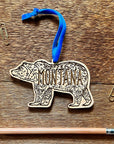 Montana Grizzly Ornament