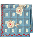 Silk Scarf - ‘But What if You Fly’ – Square Neck/Hair Scarf