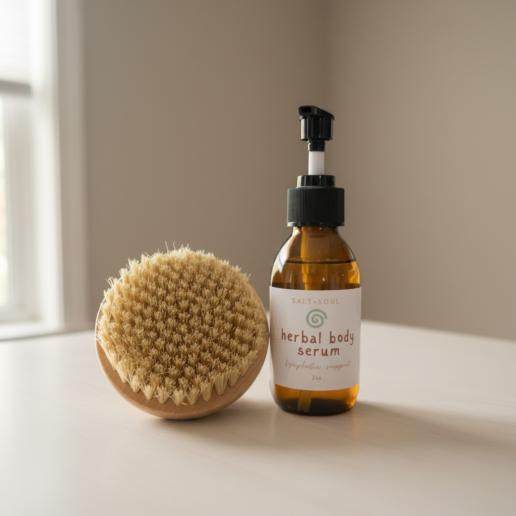 Lymphatic support body oil | Organic body serum