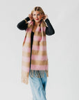 Stevie Striped Tassel Scarf