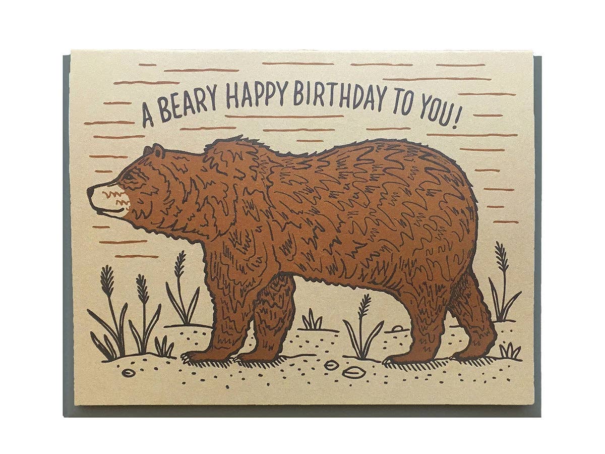 Birthday Bear Card