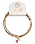 Chromacolor Miyuki Bracelet Trio - Bronze Multi/Gold