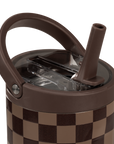 Autumn Checkers HydroJug 32 oz Sport Water Bottle