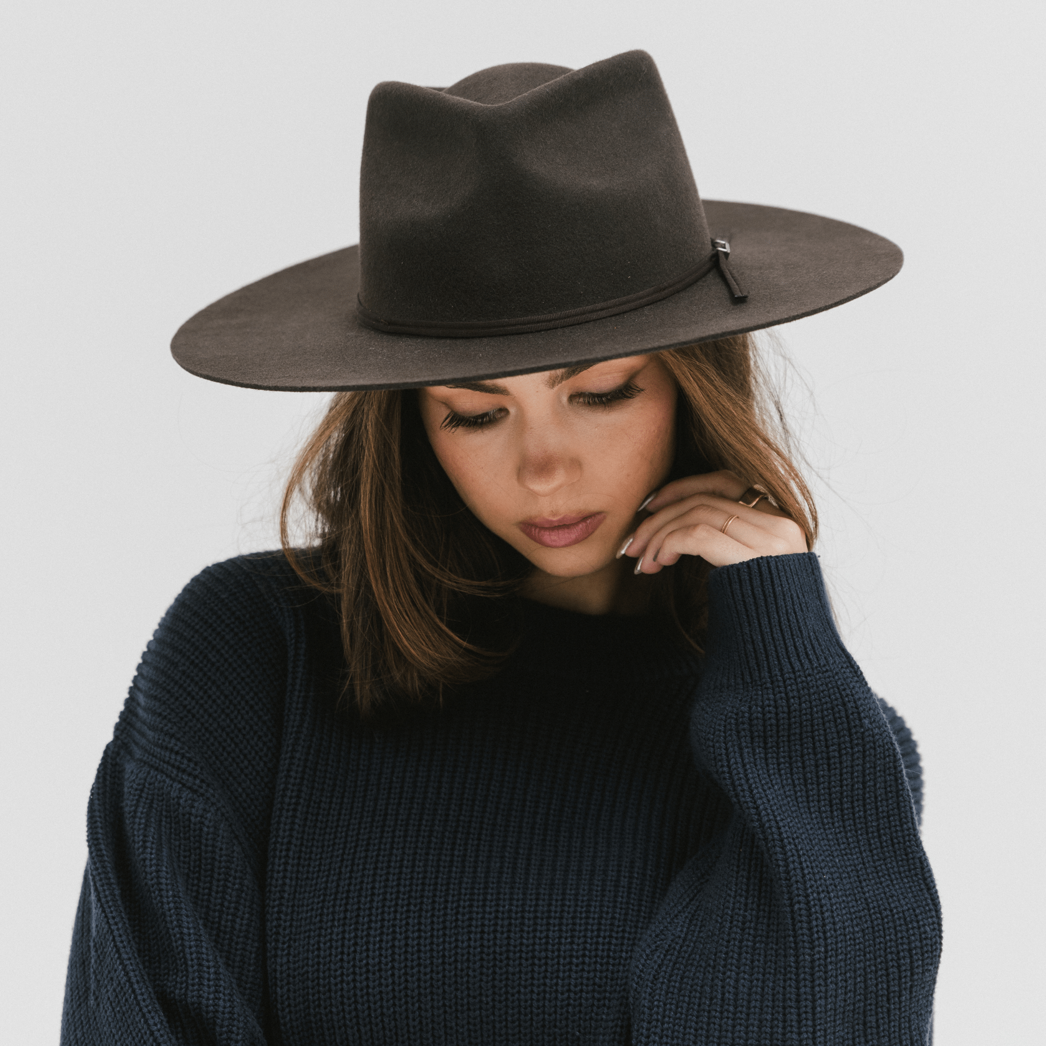 Emery Teardrop Fedora - Gigi Pip