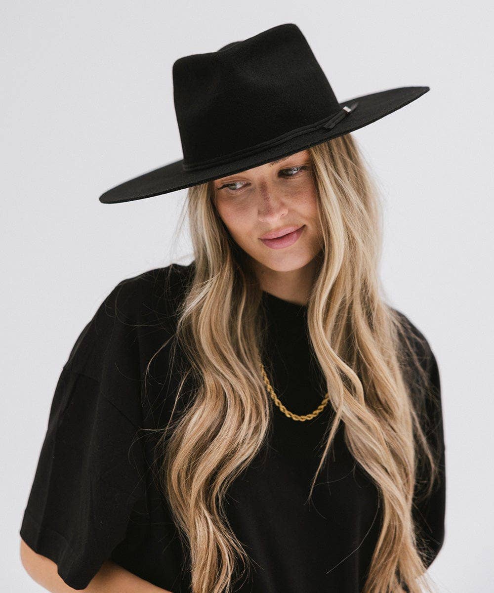 Emery Teardrop Fedora - Gigi Pip