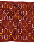 Silk Scarf - “Giddy Up” - Square Neck & Hair Scarf