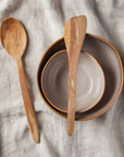 Olive Wood Corner Spatula