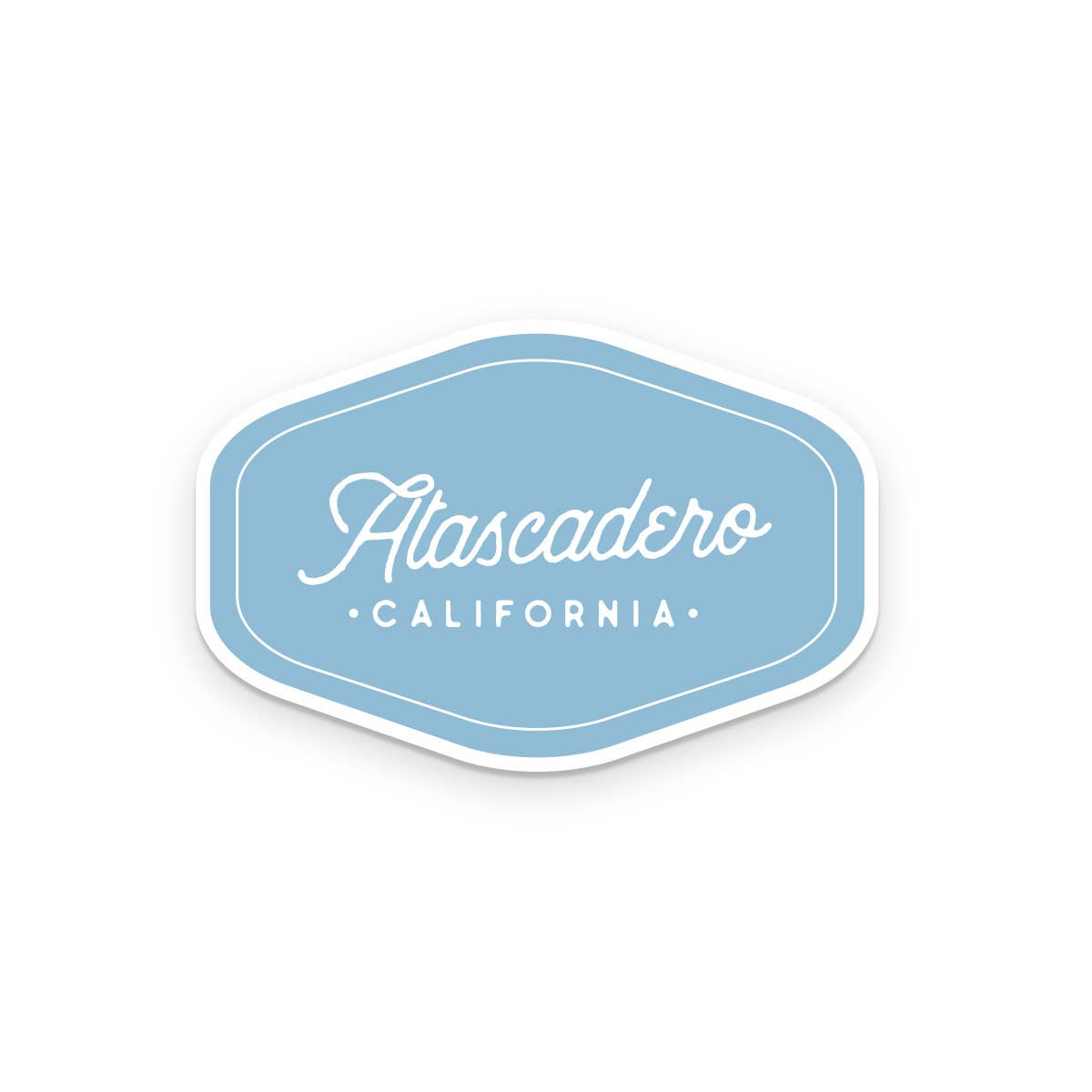 Philipsburg Stamp Sticker Script Sticker