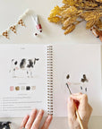 Farm watercolor workbook