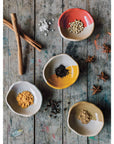 Solar Pinch Bowls Set of 4