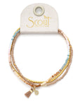 Chromacolor Miyuki Bracelet Trio - Desert Multi/Gold