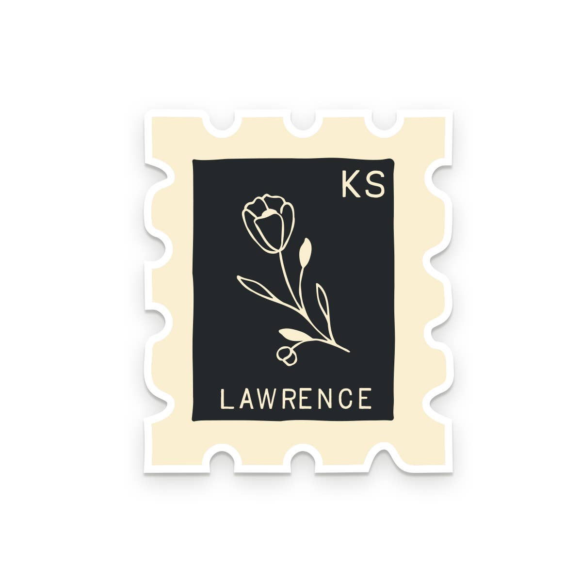 Philipsburg Stamp Sticker