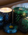 Blue Spruce 15oz Shimmer Candle 2 wick