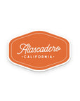 Philipsburg Stamp Sticker Script Sticker