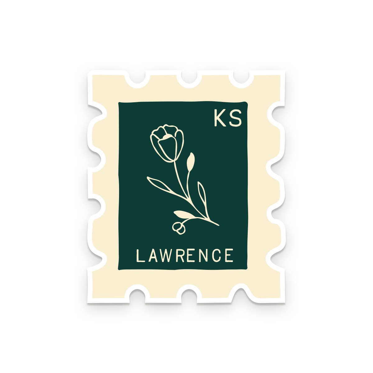 Philipsburg Stamp Sticker