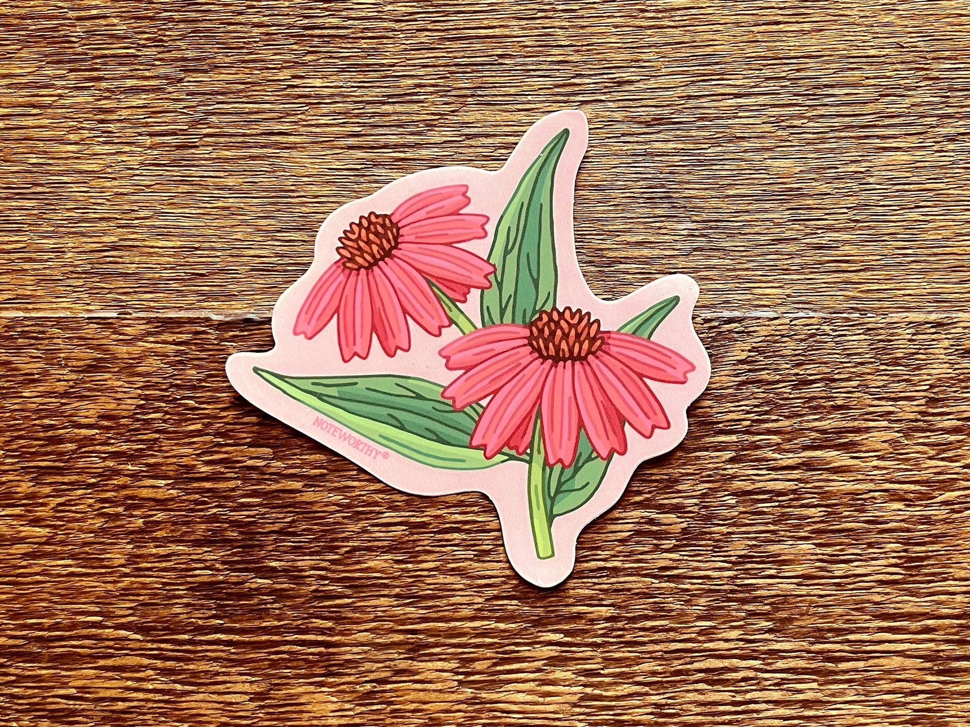 Coneflower Sticker
