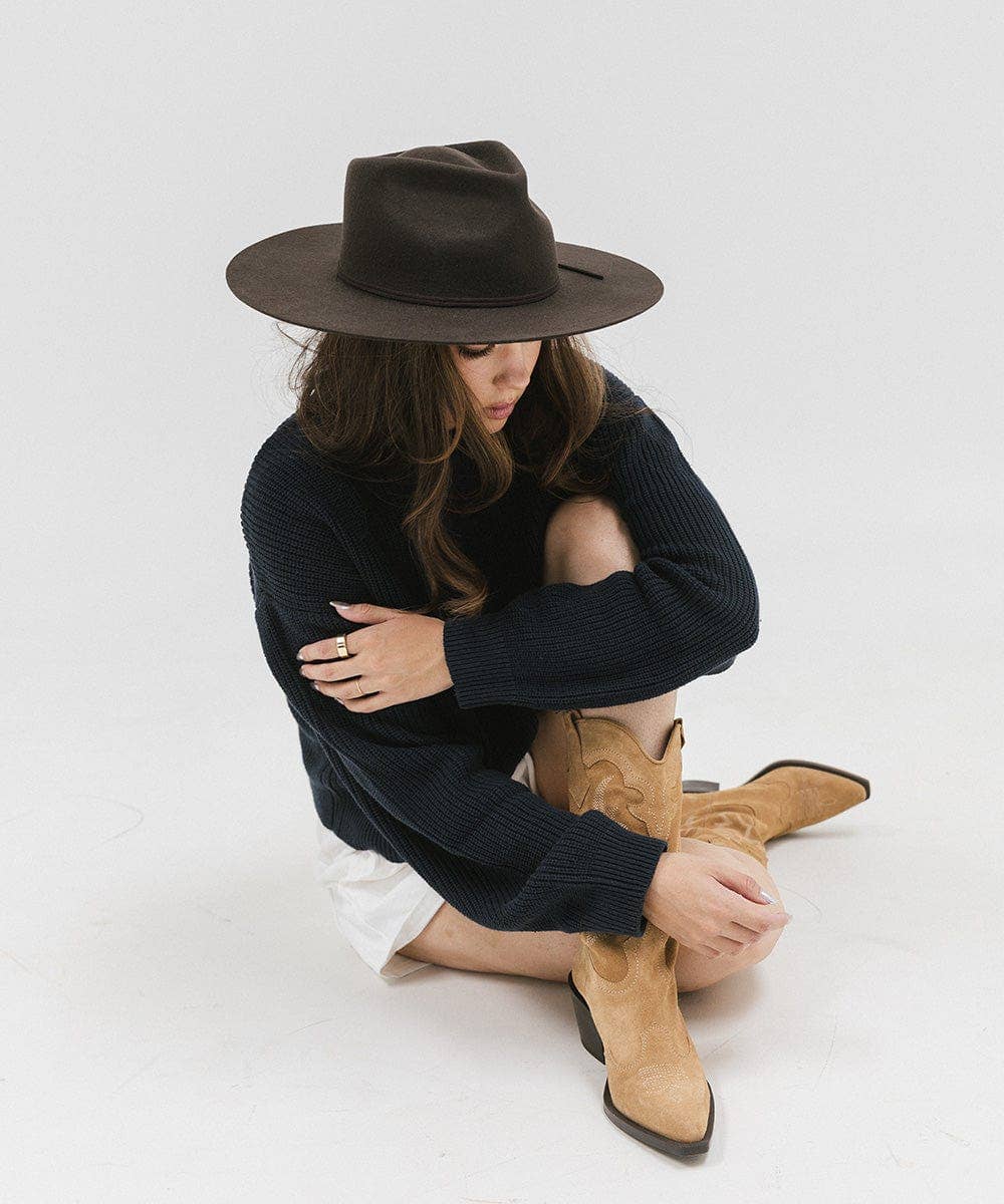 Emery Teardrop Fedora - Gigi Pip