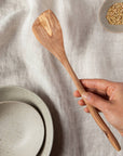 Olive Wood Wavy Spatula