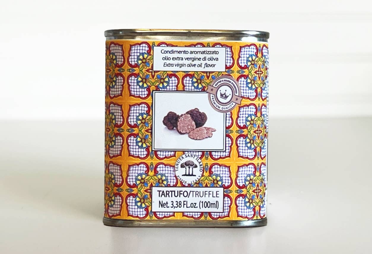 Italian Infused Extra Virgin Olive Oil in Tin - 100ml