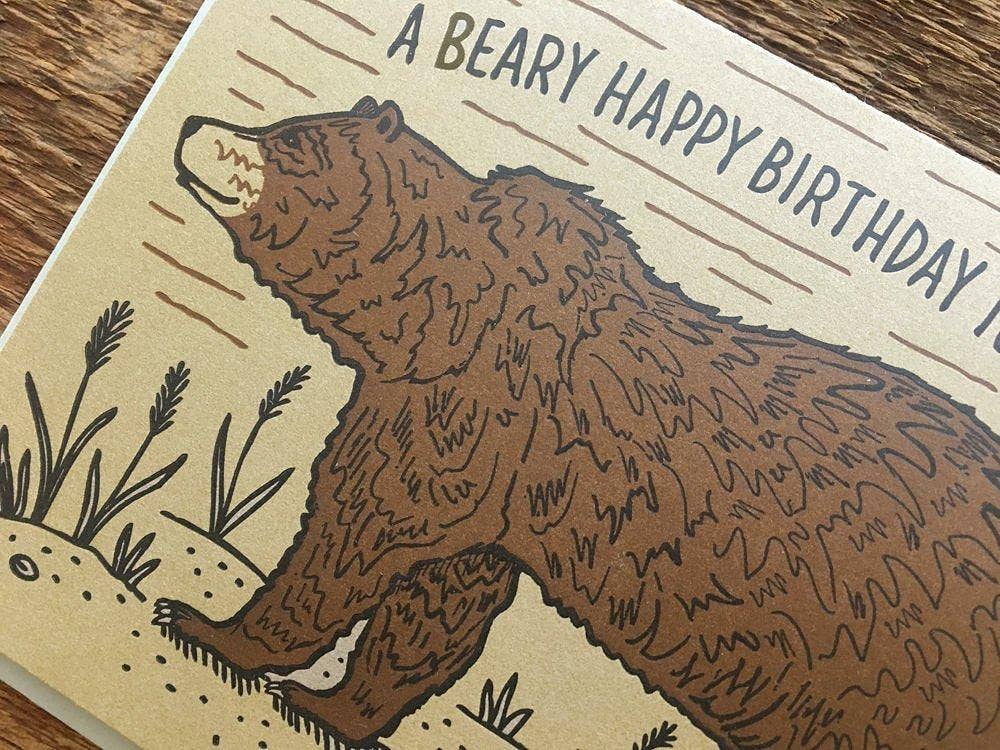 Birthday Bear Card