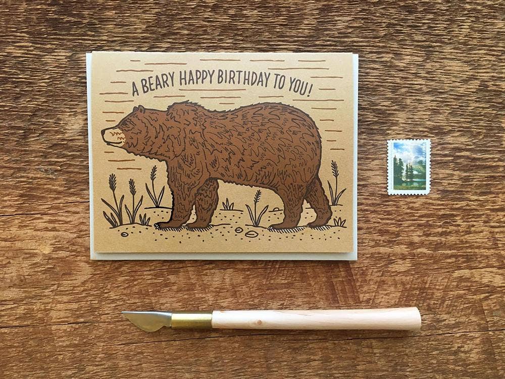 Birthday Bear Card