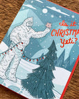 Christmas Yeti Card
